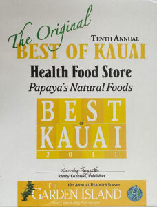 Best of Kauai 2011 Winner