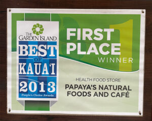Best of Kauai 2013 First Place Winner