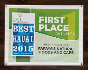 Best of Kauai 2015 First Place Winner