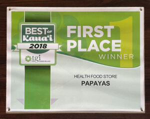 Best of Kauai 2018 First Place Winner
