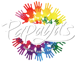 Papaya's Natural Foods Hands logo